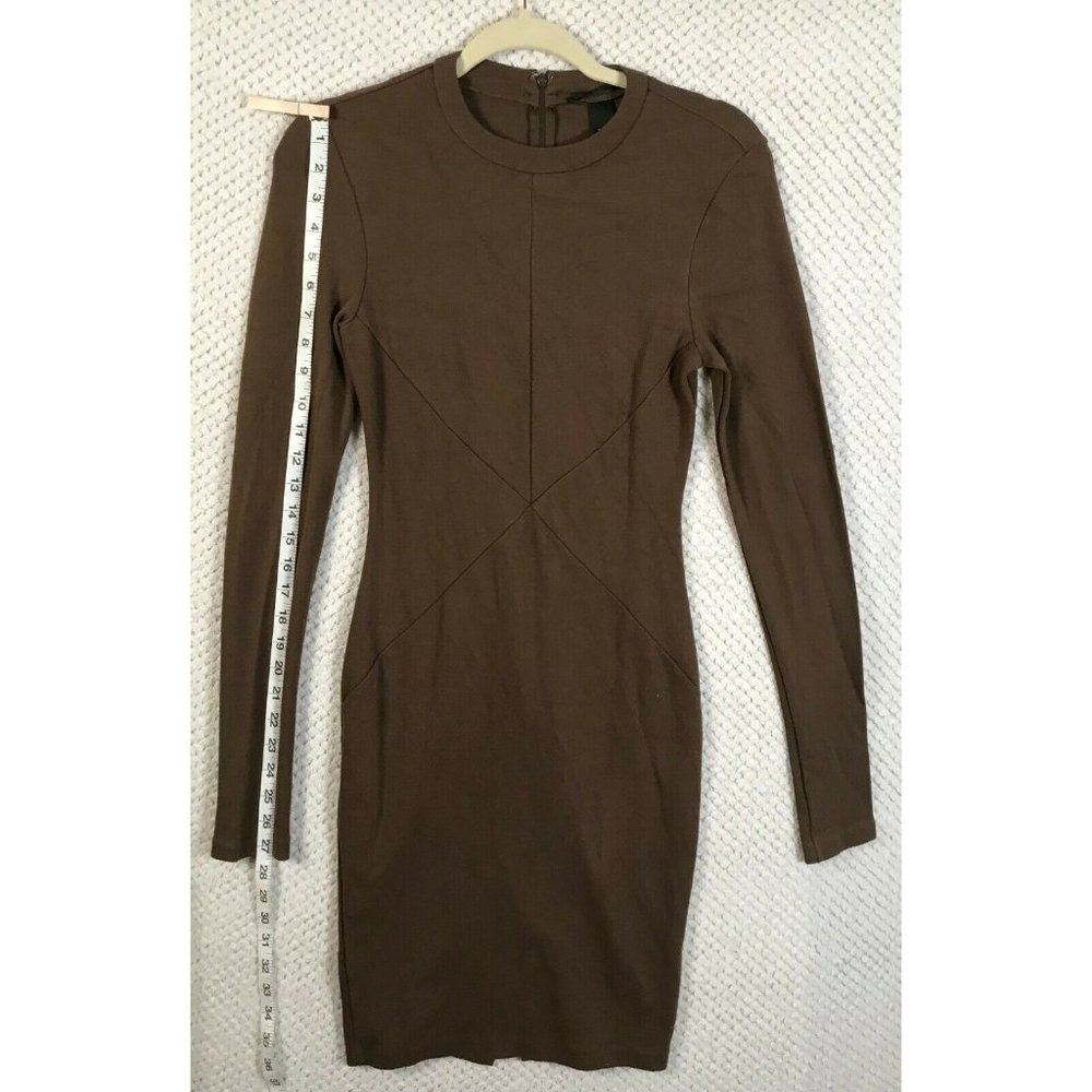 Victoria Secret Olive Green Bandage Dress Size 4 Excellent Condition - Picture 6 of 7